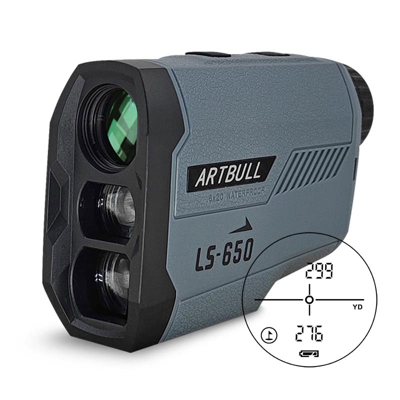 Rangefinder Laser Golf - ARTBULL dengan Flag-Lock Slope Pin Laser