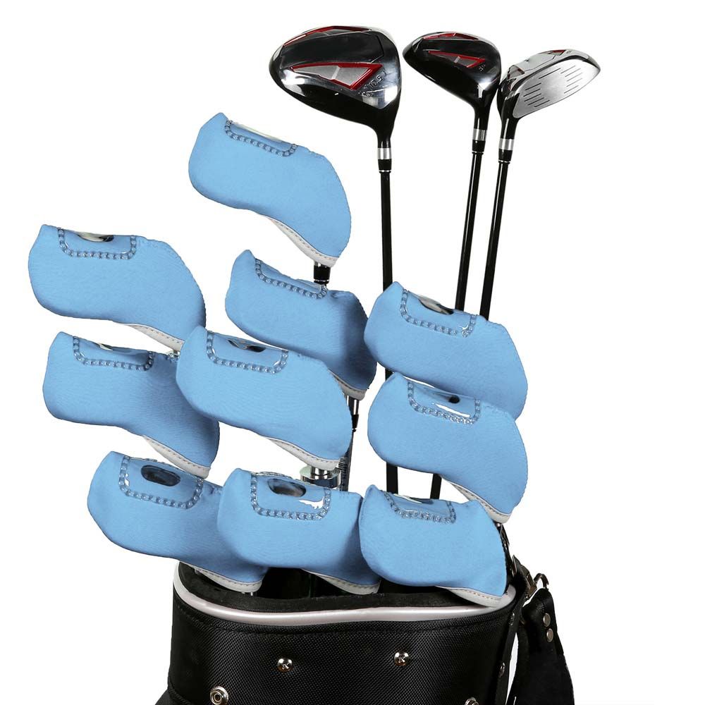 Golf Club Iron Set - Penutup Tongkat Golf Besi, Penutup Pelindung