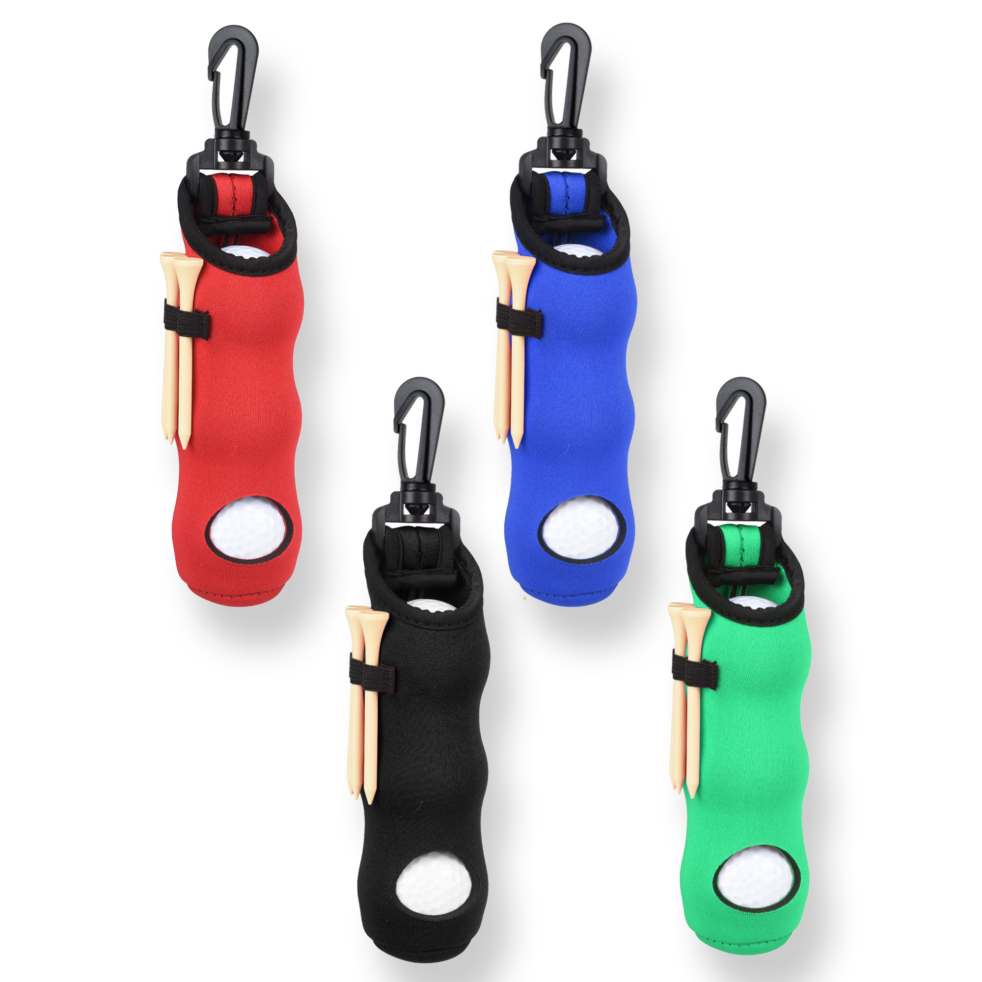 Golf Equipment Holder - Golf Tee pemegang Neoprene Golf bola