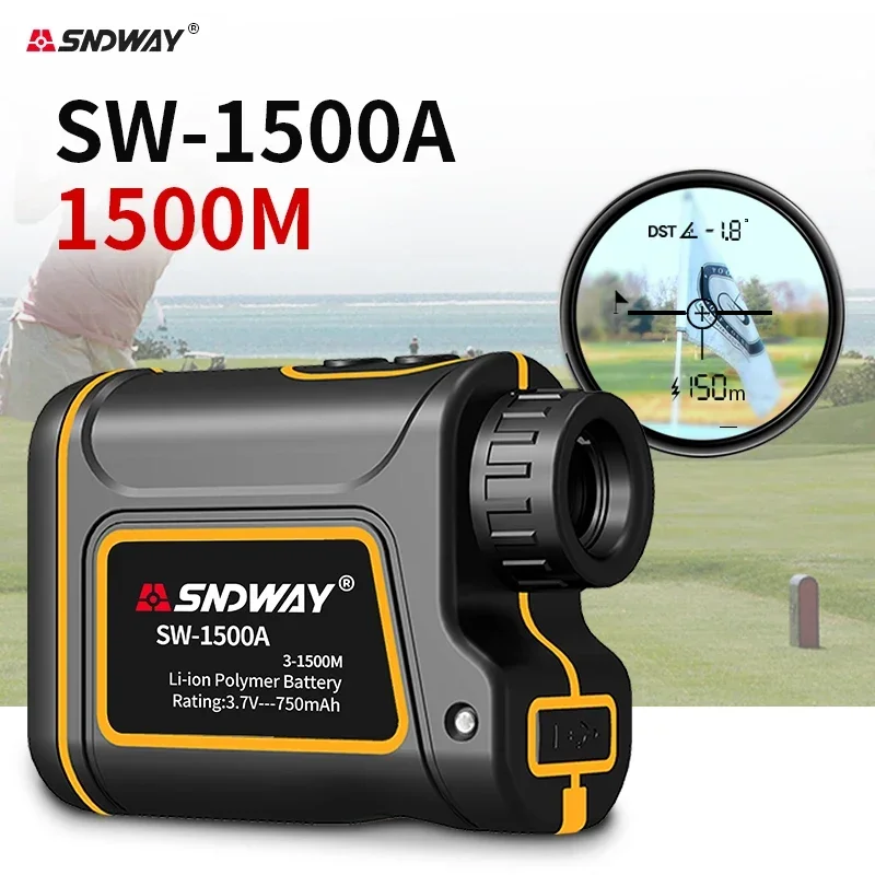 Pengukur Jarak Laser Teleskop  - Rangefinder Laser Golf ulasan dan harga