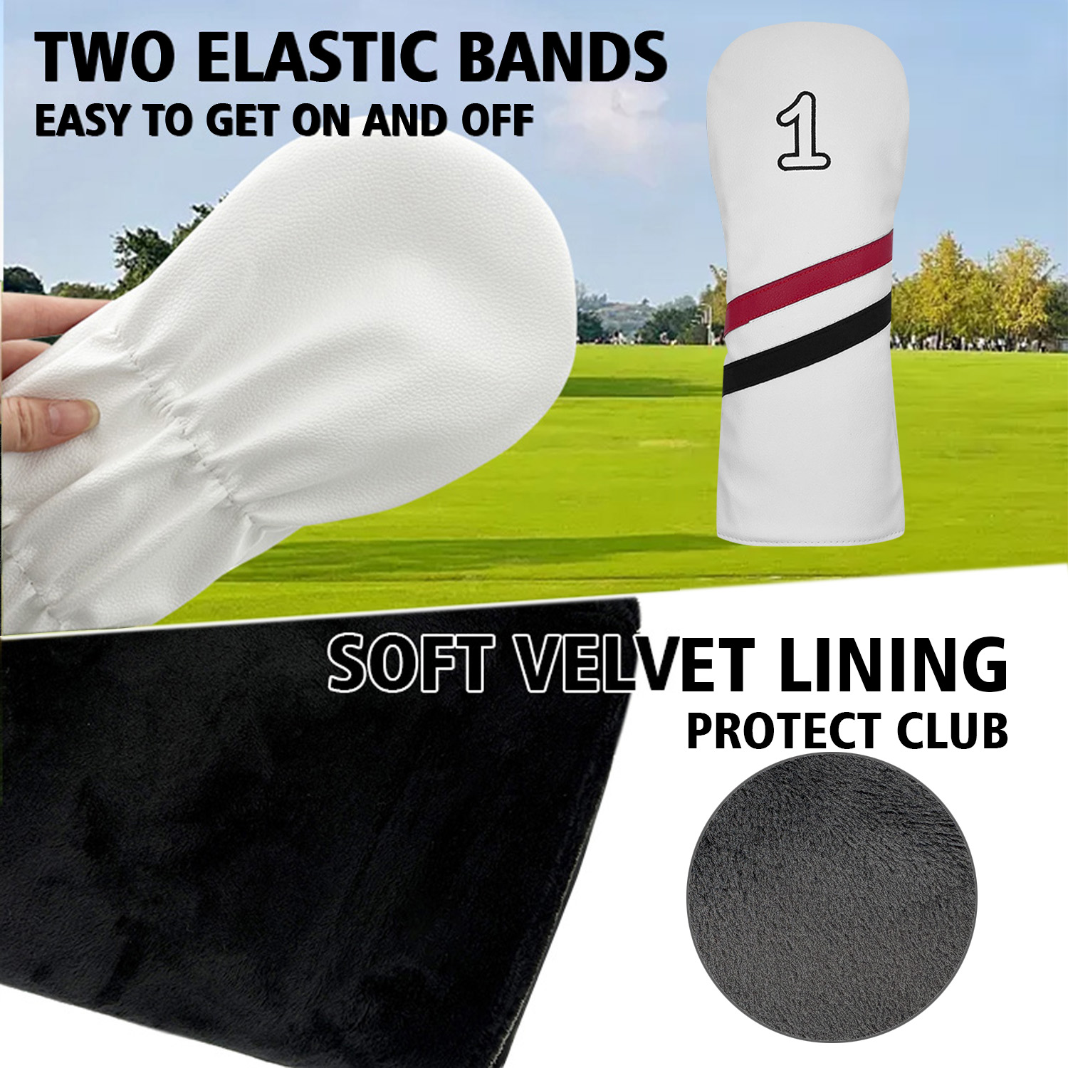 Klub Golf # 1 # 3 # 5 # Penutu - Golf Equipment Rack ulasan dan harga