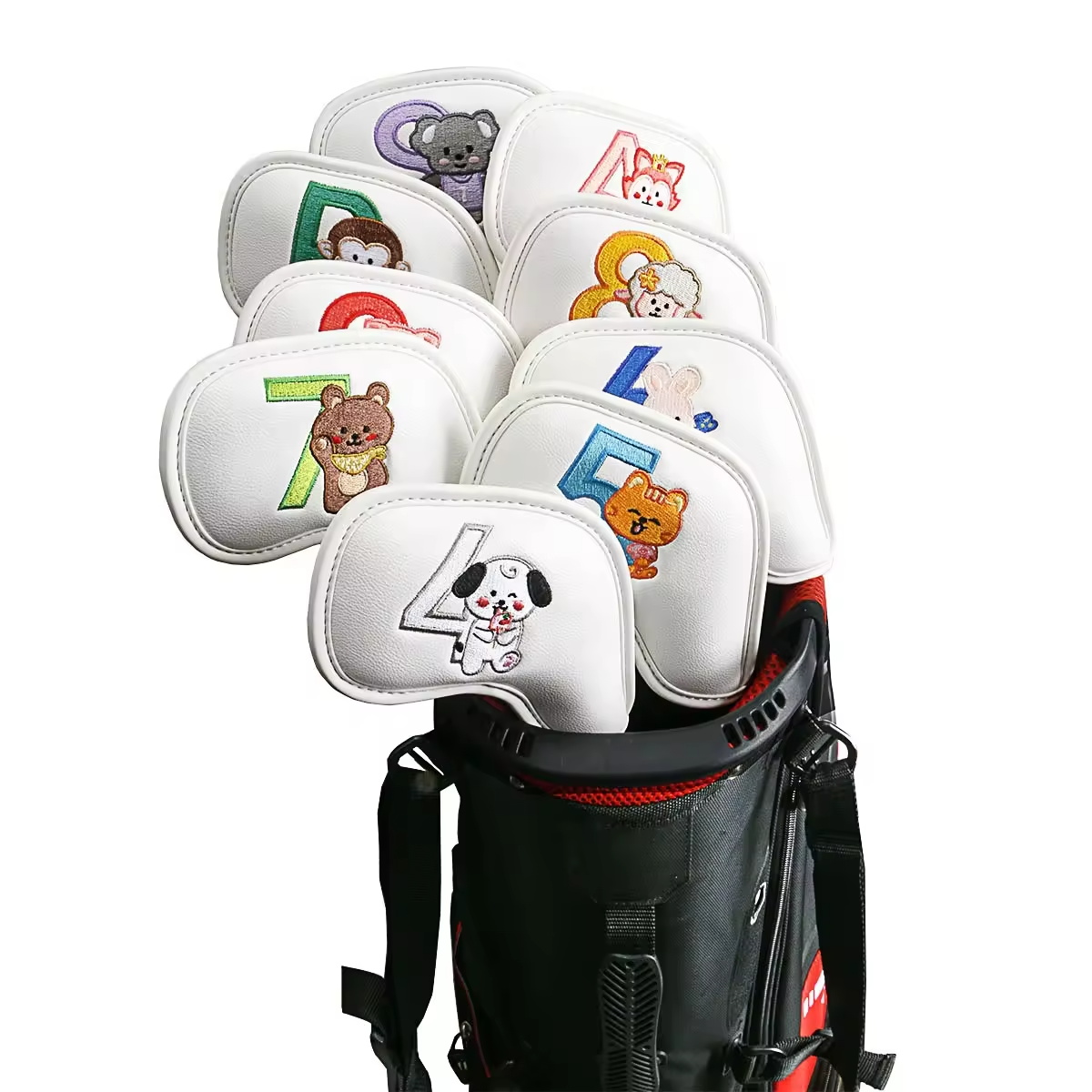 9 Buah Penutup Kepala Tongkat  - Golf Equipment Rack ulasan dan harga