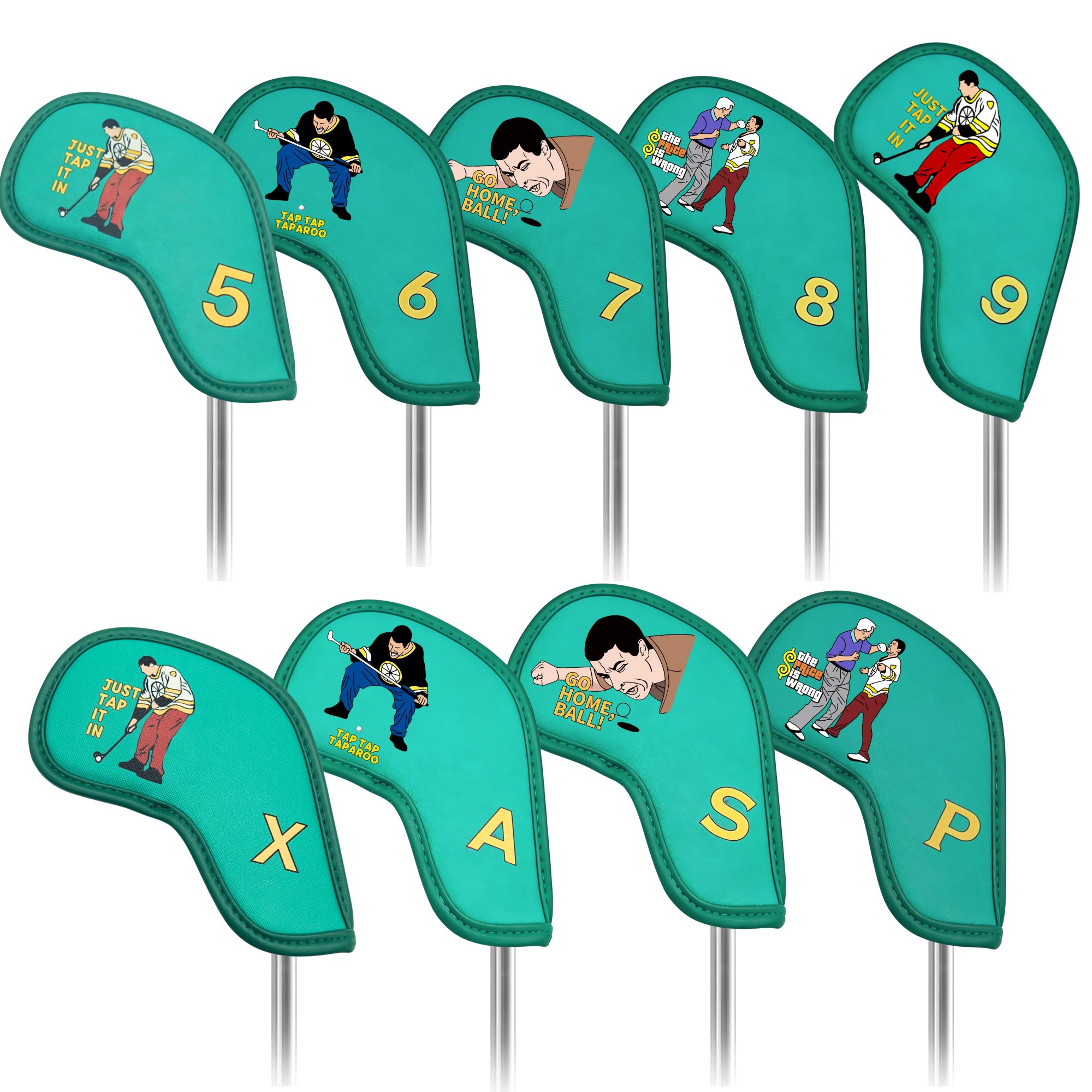 9 buah penutup besi golf denga - Golf Equipment Rack ulasan dan harga